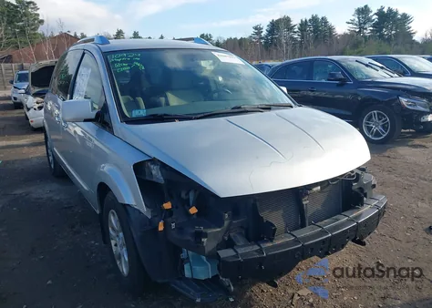 2008 Nissan Quest 3.5 S z USA, uszkodzony, nr VIN 5N1BV28UX8N119939